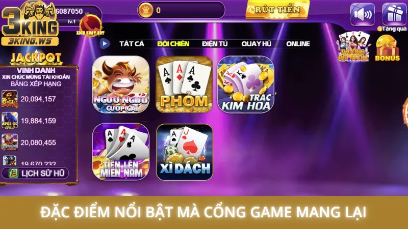 Trang chủ 27 Đặc điểm nổi bật mà cổng game mang lại