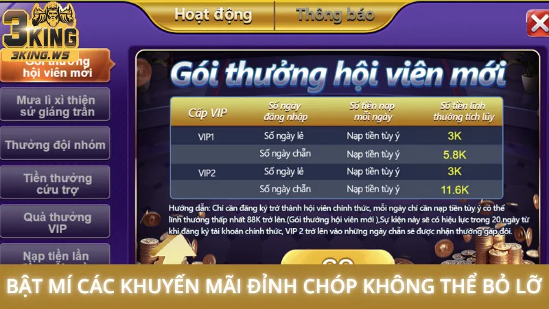 Trang chủ 30 Bật mí các khuyến mãi đỉnh chóp không thể bỏ lỡ