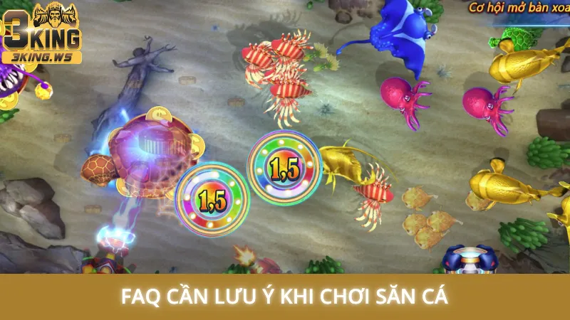 Bắn cá H5 - Bí quyết x2, x3 tiền thưởng trong vòng 1 phút 3 FAQ cần lưu ý khi chơi săn cá