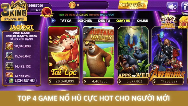 Top game nổ hũ uy tín - Cơ hội đổi đời chỉ sau một cú click 2 Top 4 game nổ hũ cực hot cho người mới